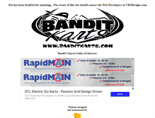 Tablet Screenshot of banditkarts.com